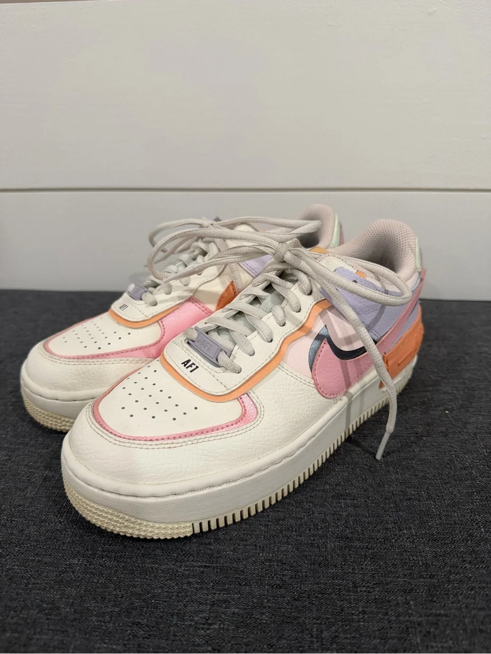 Nike Women’s Air Force 1 Shadow Orange Chalk Pink Glaze